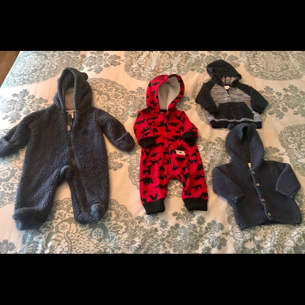 Winter Baby Boy Set